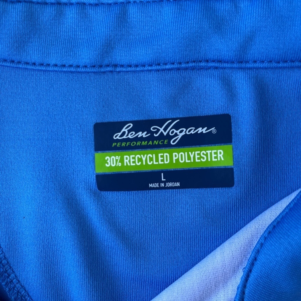 Blue Striped Polo Shirt - Picture 2 of 3